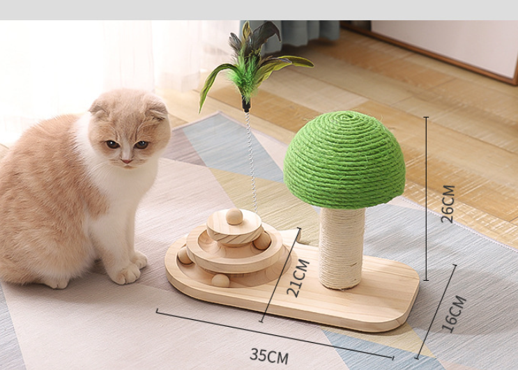 Pet Cat Tree Scratch Toys