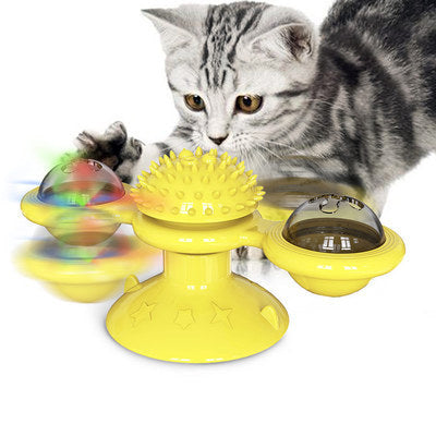 Cat Rotating Windmill Multi-Function Toys - woofmeowmarket